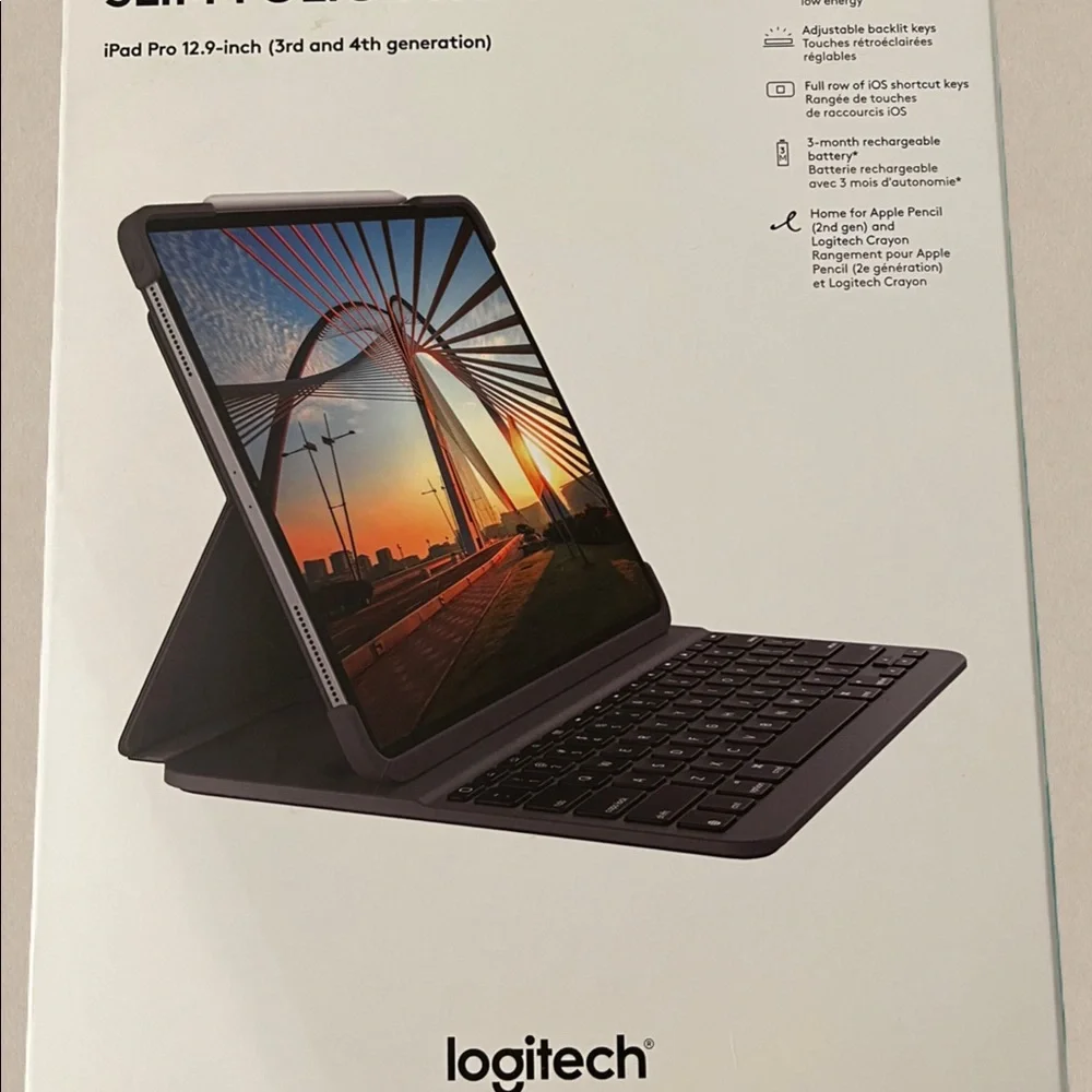 Slim folio pro, for iPad 12.9 inch. never used